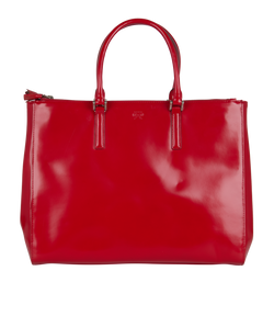 Ebury Tote, Leather, Red, DB/S, 3*